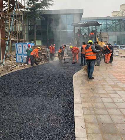 企業(yè)單位瀝青路面翻新維修